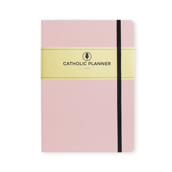 Leather Bound 2020-2021 Catholic Planner Academic Edition: Rose Book