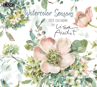 Unknown Binding Watercolor Seasons 2023 Wall Calendar Book