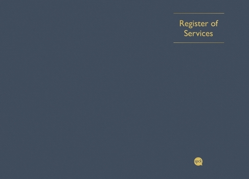 Hardcover Service Register: Landscape Book