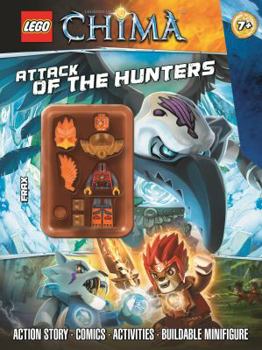 Paperback LEGO Chima: Attack of the Hunters: Activity Book With Minifigure 2 Book