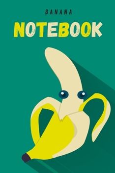 Banana | Notebook: Funny banana gifts for men and women | Lined notebook/journal