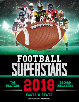 Mass Market Paperback Football Superstars 2018: Facts & STATS Book