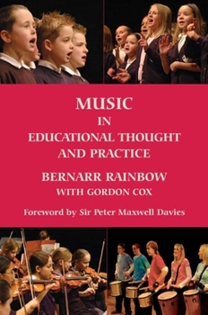 Paperback Music in Educational Thought and Practice: A Survey from 800 BC Book