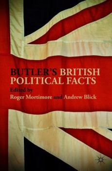 Paperback Butler's British Political Facts Book
