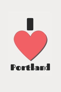 Paperback I Heart Portland: Journal / Notebook Book