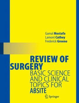 Paperback Review of Surgery: Basic Science and Clinical Topics for ABSITE Book