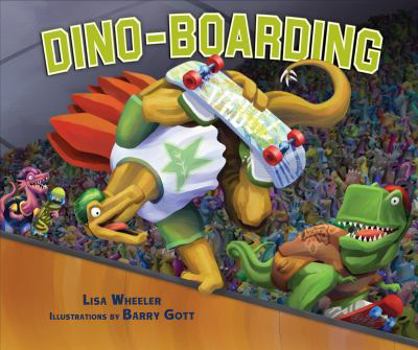 Dino-Boarding - Book  of the Junior Library Guild Selection
