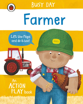 Paperback Busy Day: Farmer: An action play book