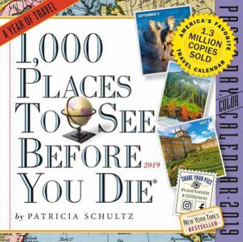 Calendar 1,000 Places to See Before You Die Page-A-Day Calendar 2019 Book