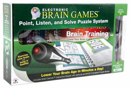 Spiral-bound Electronic Brain Games with 6 Puzzle Books Book