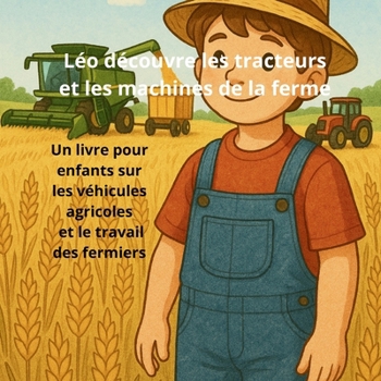 Léo découvre les tracteurs et les machines de la ferme: Un livre pour enfants sur les véhicules agricoles et le travail des fermiers (Les aventures a Léo) (French Edition)