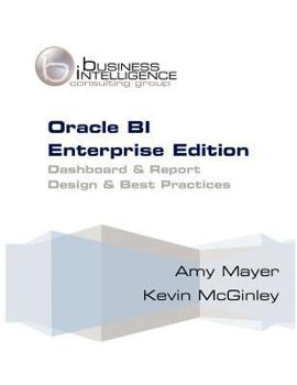 Paperback Oracle BI Enterprise Edition Dashboard & Report Best Practices Book