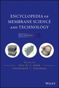 Hardcover Ency Membrane Sci. Tech. Vol. 1 Book