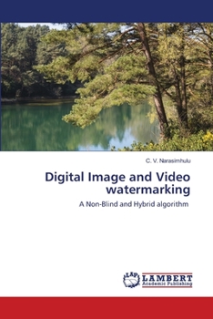Paperback Digital Image and Video watermarking Book