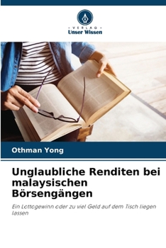 Paperback Unglaubliche Renditen bei malaysischen Börsengängen [German] Book