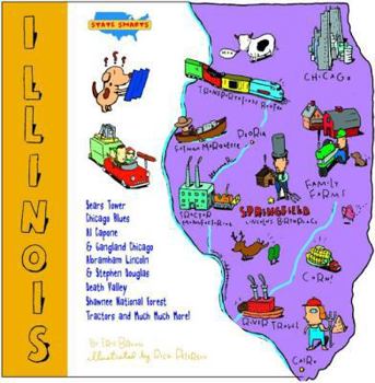 State Shapes: Illinois - Book  of the State Shapes
