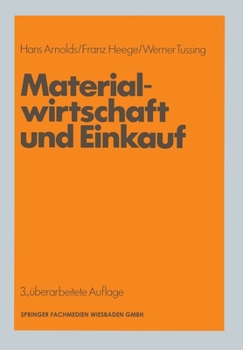 Paperback Materialwirtschaft und Einkauf (German Edition) [German] Book