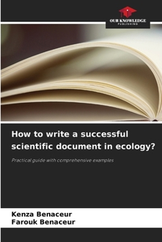 Paperback How to write a successful scientific document in ecology? Book