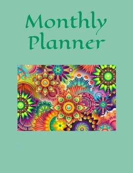 Paperback Monthly Planner Book