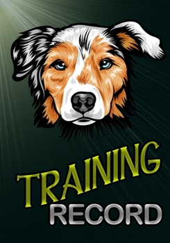 Paperback Training Record: Australian Shepherd Book
