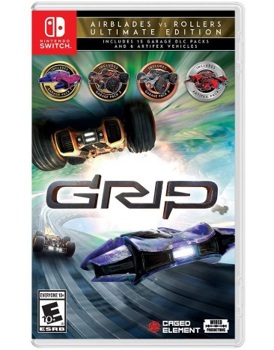 Game - Nintendo Switch Grip: Combat Racing-Rollers Vs Airblades Ultimate Edition Book