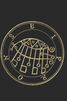 BIFRONS: SIGIL KING SOLOMON 72 DEMON GOETIA 6" x 9" 100 PAGE EVOCATION JOURNAL