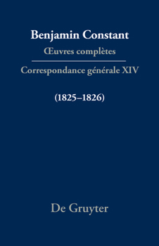 Hardcover Correspondance générale 1825-1826 [French] Book