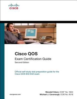 Hardcover Cisco Qos Exam Certification Guide (IP Telephony Self-Study) Book