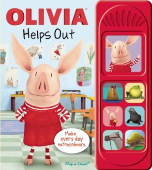 Hardcover Little Play a Sound Olivia Helps Out Book