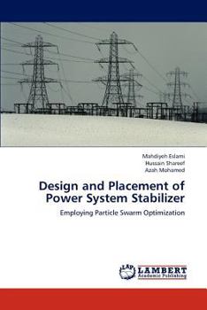 Paperback Design and Placement of Power System Stabilizer Book
