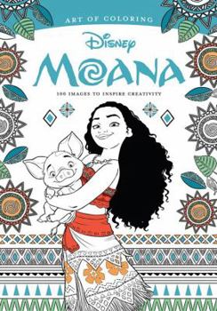 Paperback Art of Coloring: Moana: 100 Images to Inspire Creativity Book