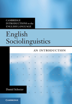 Hardcover English Sociolinguistics: An Introduction Book