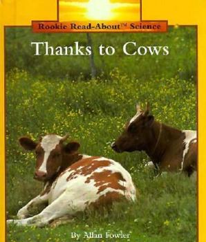 Hardcover Thanks to Cows Book