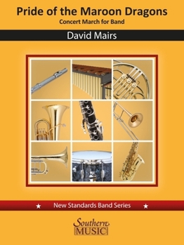 Paperback Pride of the Maroon Dragons March: For Band Book