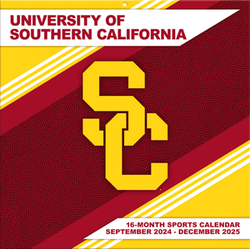Calendar Usc Trojans 2025 12x12 Team Wall Calendar Book