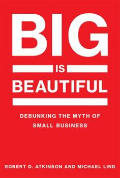 Hardcover Big Is Beautiful: Debunking the Myth of Small Business Book