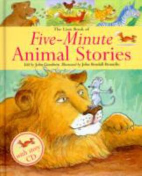 Hardcover The Lion Book of Five-Minute Animal Stories Book