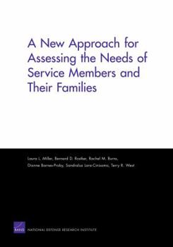 Paperback A New Approach for Assessing the Needs of Service Members and Their Families Book