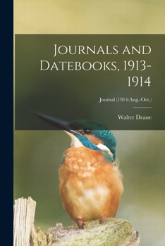 Paperback Journals and Datebooks, 1913-1914; Journal (1914: Aug.-Oct.) Book