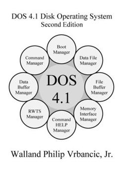Hardcover DOS 4.1 Disk Operating System Second Edition Book