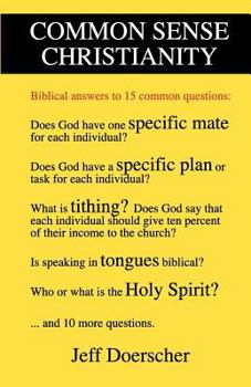 Paperback Common Sense Christianity Book