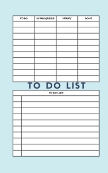 Paperback To Do List: Planning and Status Monitoring Book