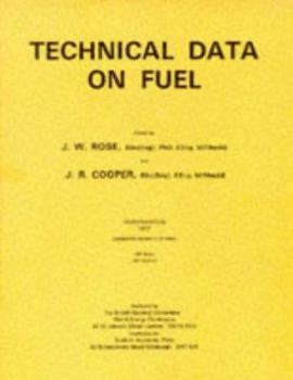 Hardcover Technical data on fuel Book