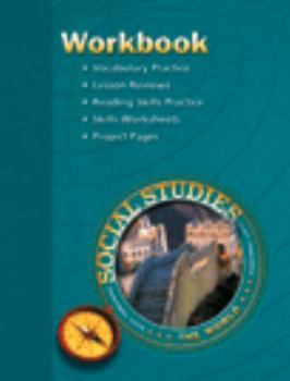 Paperback Social Studies 2003 Workbook Grade 6 World History Book