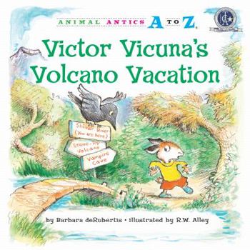 Library Binding Victor Vicuna's Volcano Vacation Book