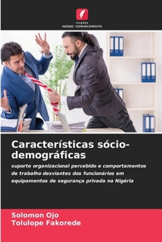 Paperback Características sócio-demográficas [Portuguese] Book