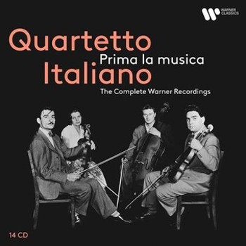 Music - CD Quartetto Italiano: Prima La Musica The Book
