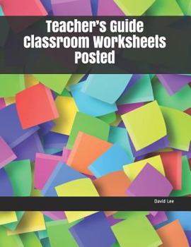 Paperback Teacher's Guide Classroom Worksheets Posted Book