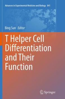 Paperback T Helper Cell Differentiation and Their Function Book