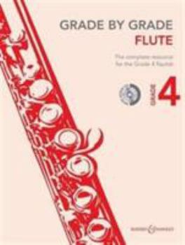 Paperback Grade by Grade - Flute (Grade 4): With CD of Performances and Accompaniments Book
